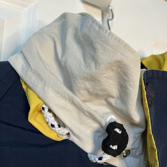 Vintage Tommy Hilfiger Jacket Mens Large Blue Windbreaker Full Zip Y2K 90s Prep - Picture 5 of 11